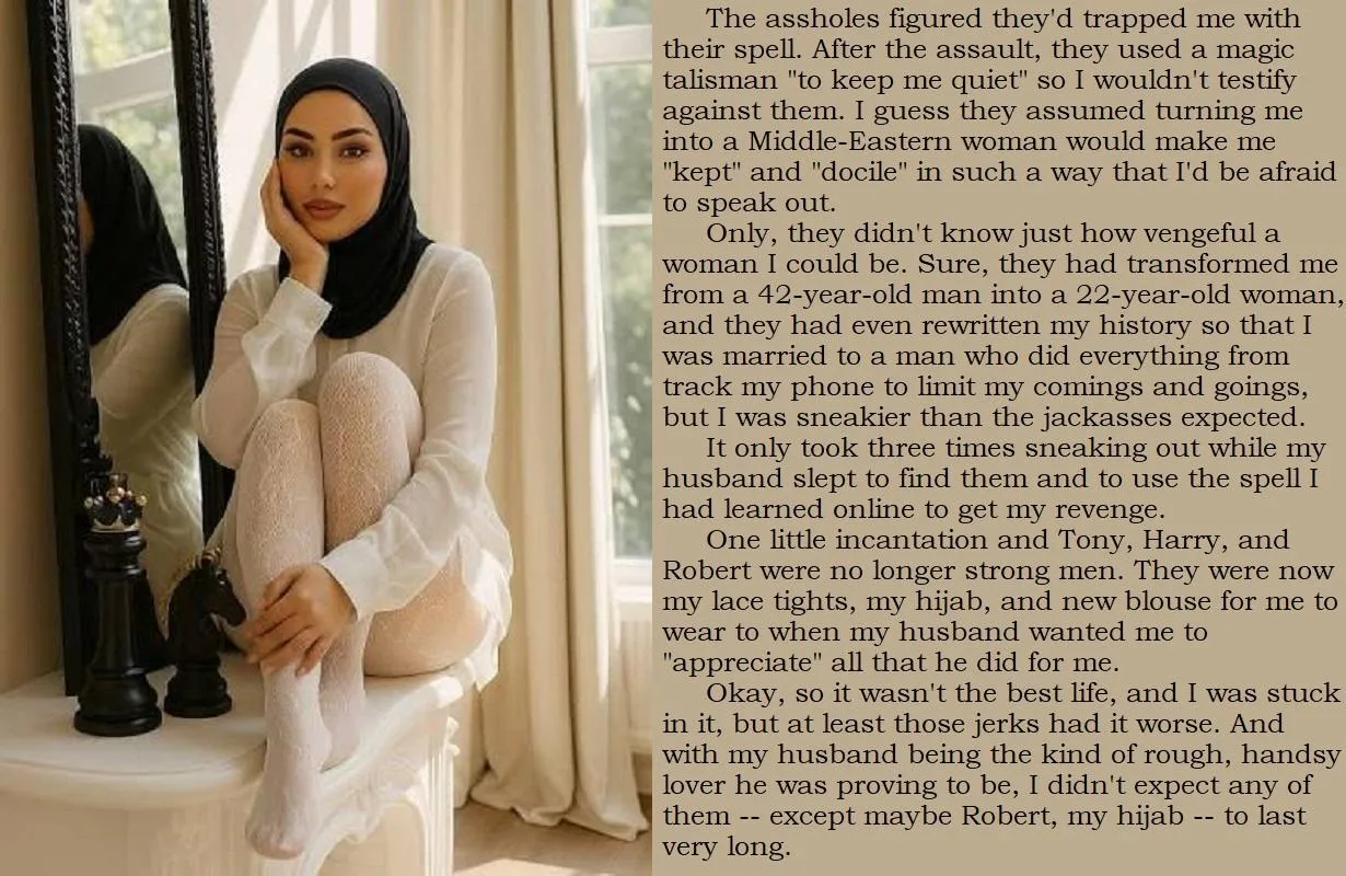 New Caption! Maybe Not So Trapped After All