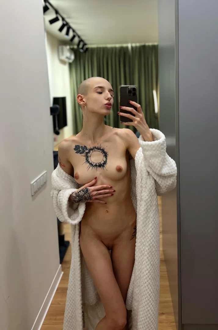 Now I'm all cleaned up and ready for the evening