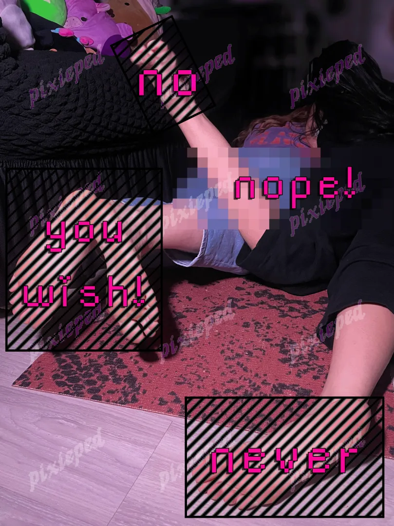 Remove all temptations (no soles allowed)