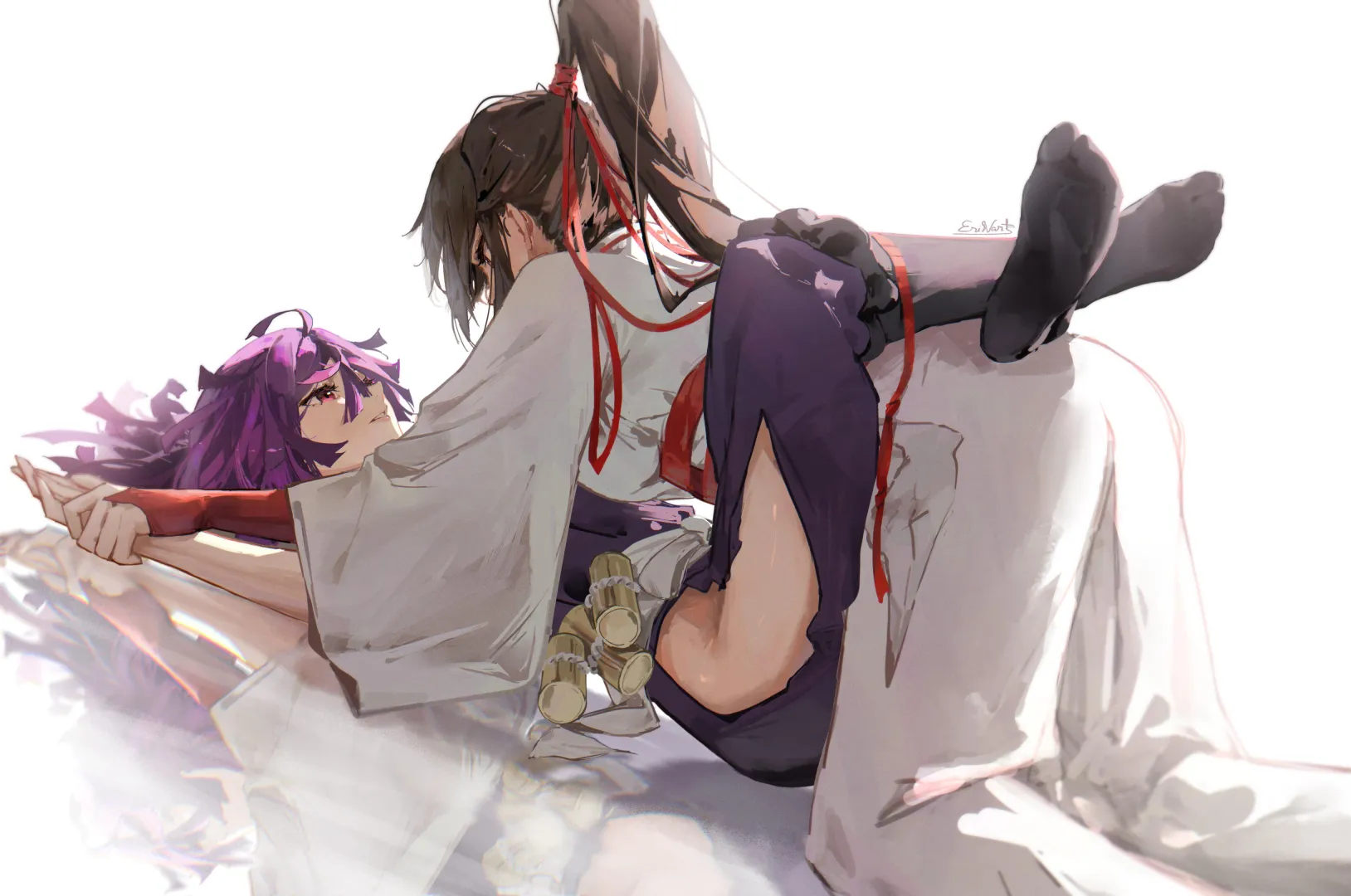 Sagiri & Yuzuriha [Hell's Paradise]