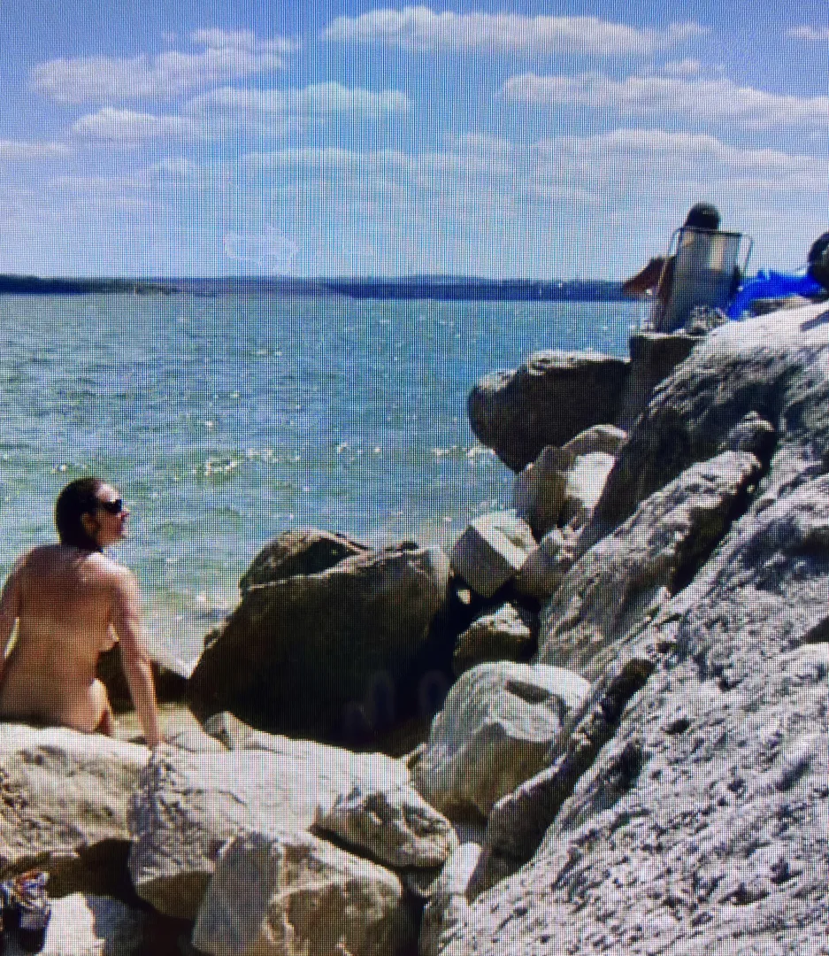 She just wanted him to look.