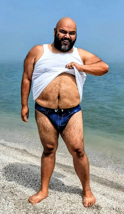 Speedo Season is here. Bears remember that speedos are not just for twinks and muscle boys. 45 Tx.