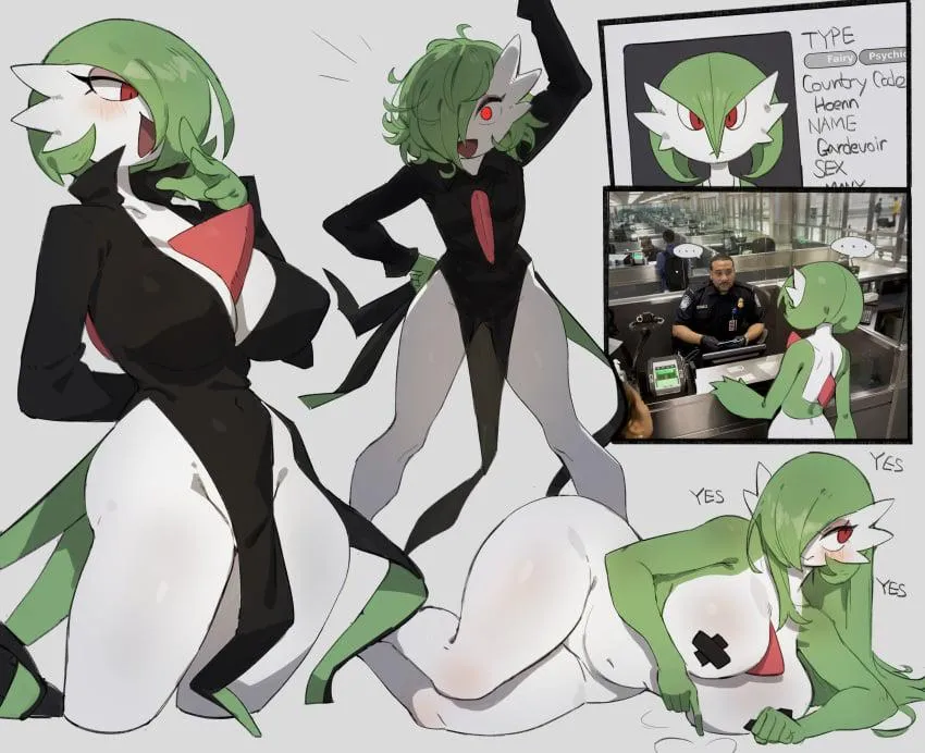 tatsumaki gardevoir (flowerpigeon73)