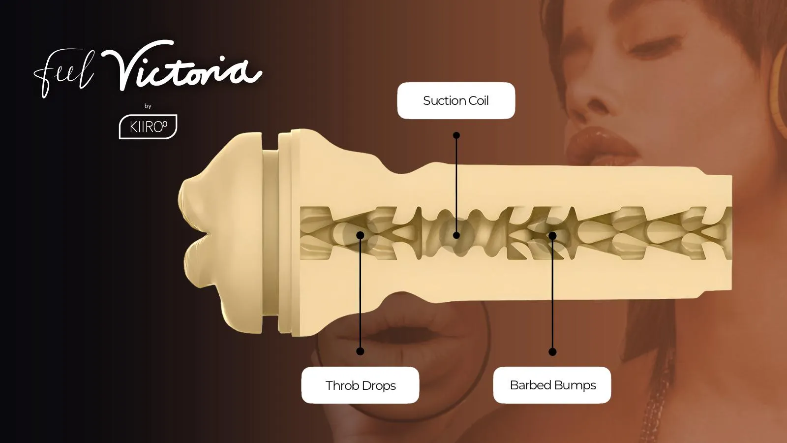 The Feel Victoria June Mouth Stroker