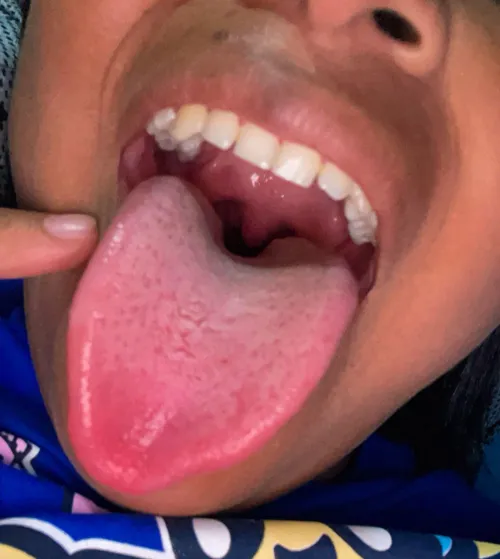 there’s no escape once you're past my lips. Just a slow, wet slide down.