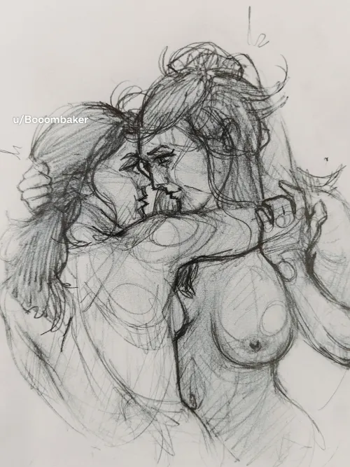 They are really going at it  ( by me )