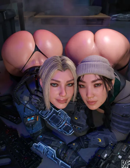 Wei Lin and Karma (Rude Frog)