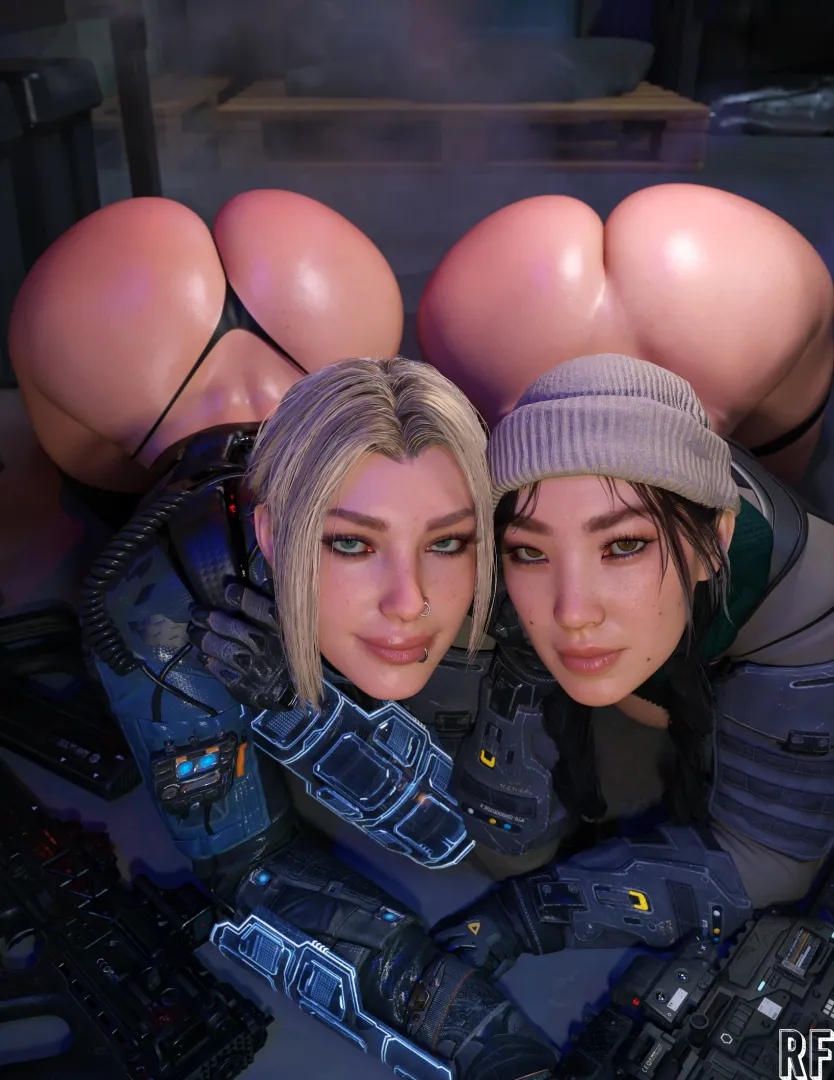 Wei Lin and Karma (Rude Frog)