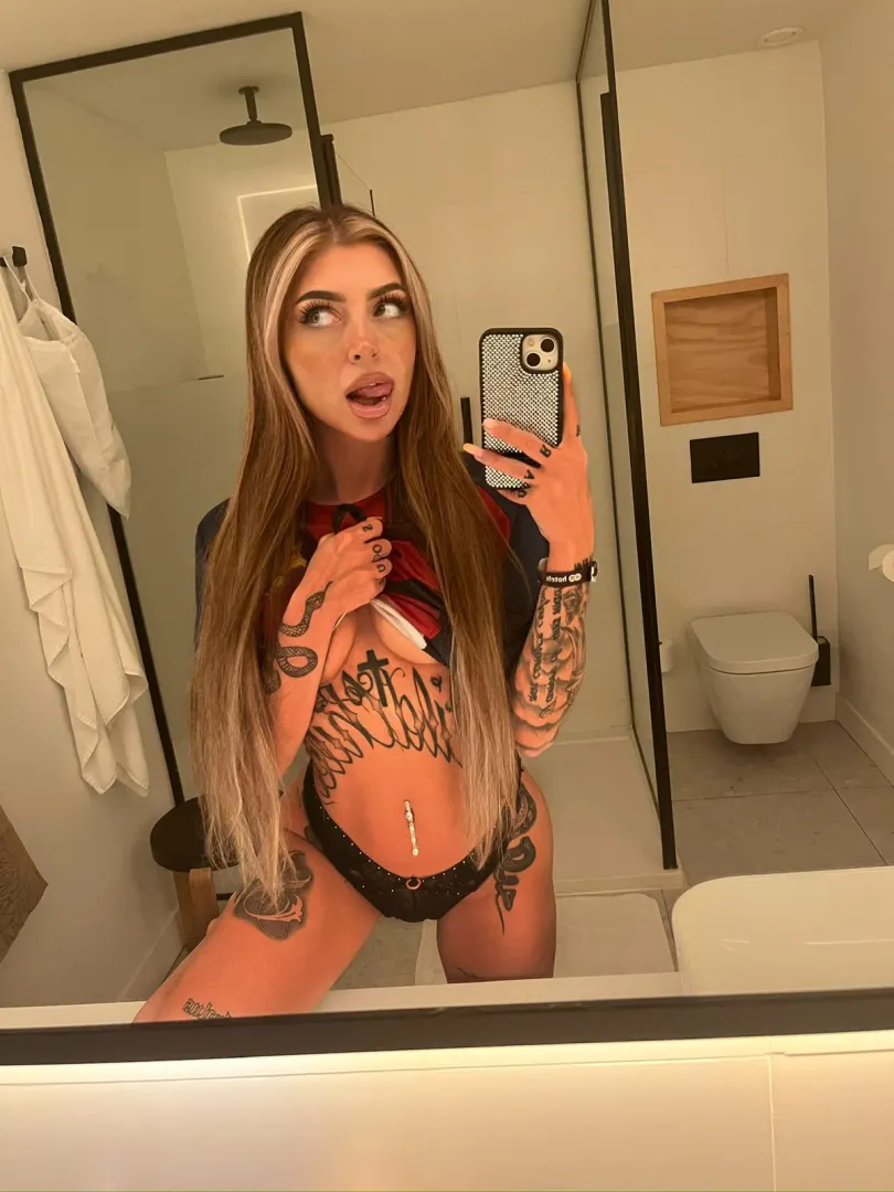 Would you be down to lick my belly?