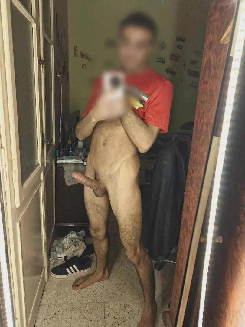 22 Skinny guy with a big stick