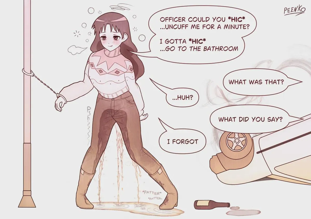 A bit too much to drink