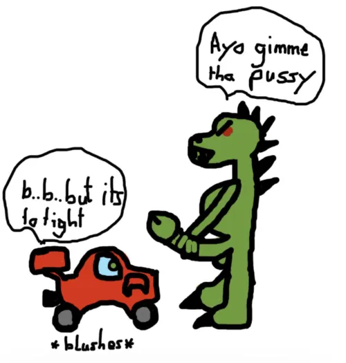 big dragon dominates lil car 