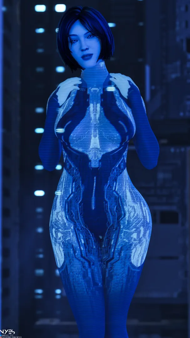 Cortana looking beautifully hot! (nyes117) [Halo]