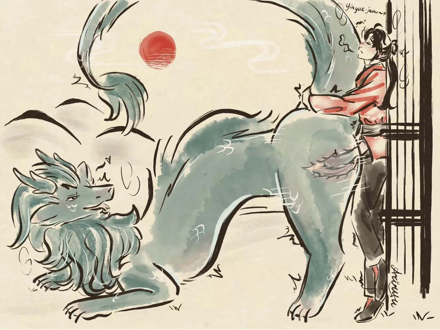 Dragon’s special kabedon [M/M] (Ariryu)