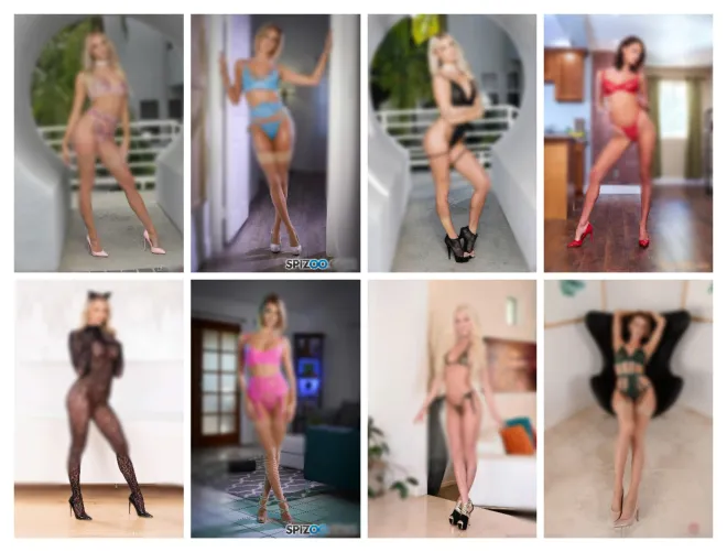 Emma Hix models one step at a time...Step 1 Heels