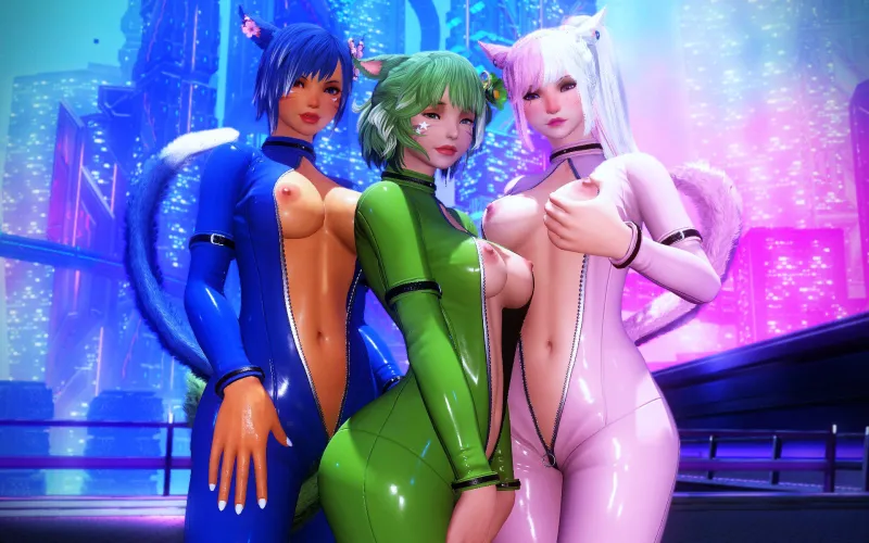 Erotic Kitty Heroines (ImNex_NXO)