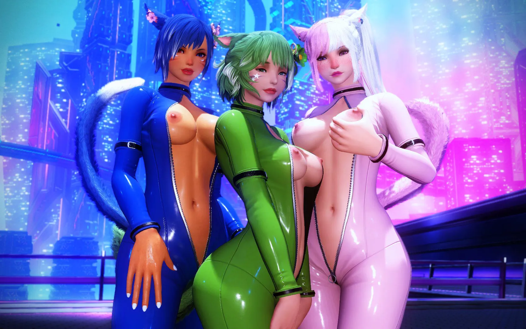 Erotic Kitty Heroines (ImNex_NXO)