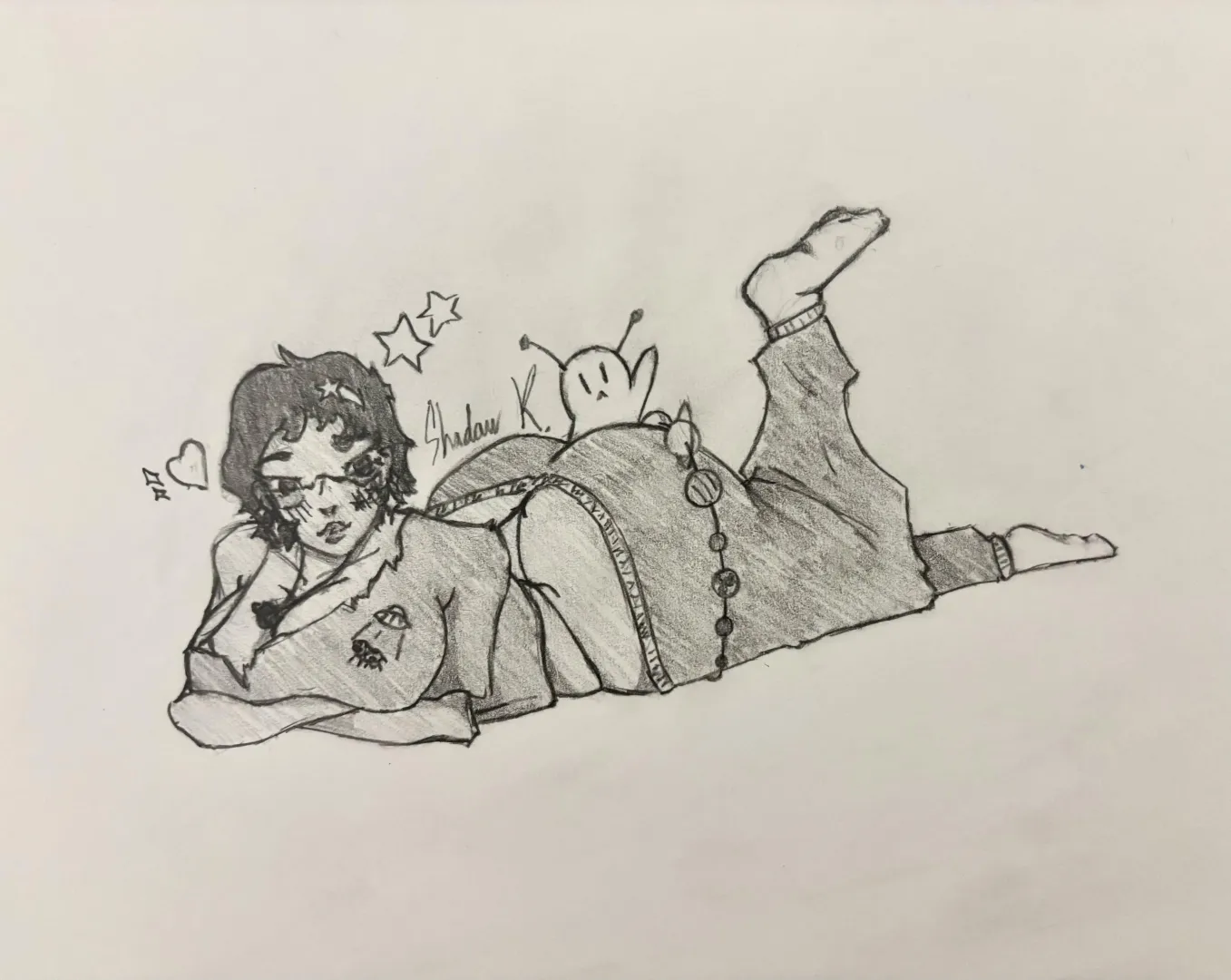 finished commission of a clients OC, Celeste