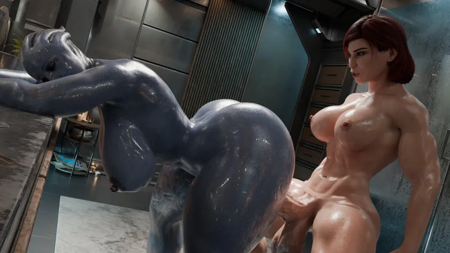 Fresh out of the shower (@Nova3D)