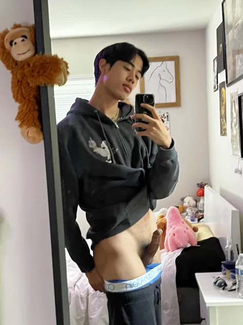 horny in my room today