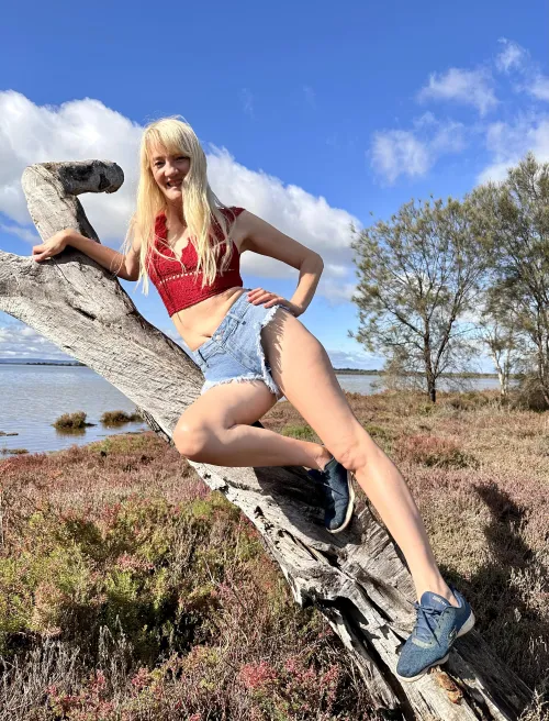 I almost behaved today