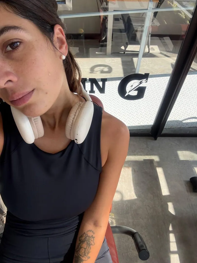 I always break out in a sweat 