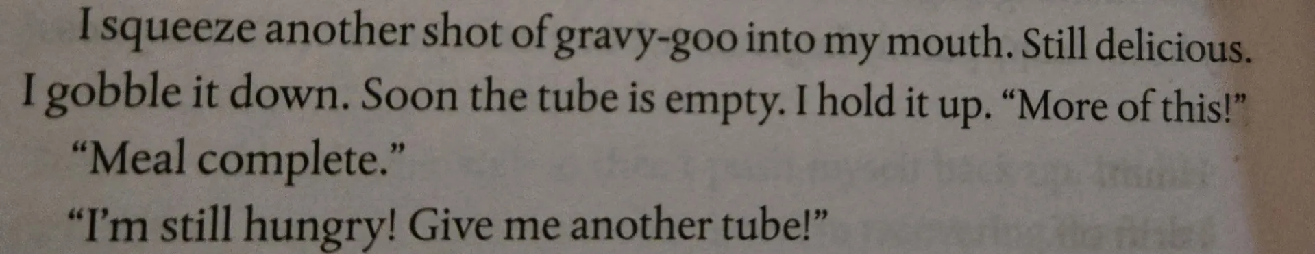 If I can't watch Ryan Gosling slurp gravy-goo in the new visual-book then I'm rioting