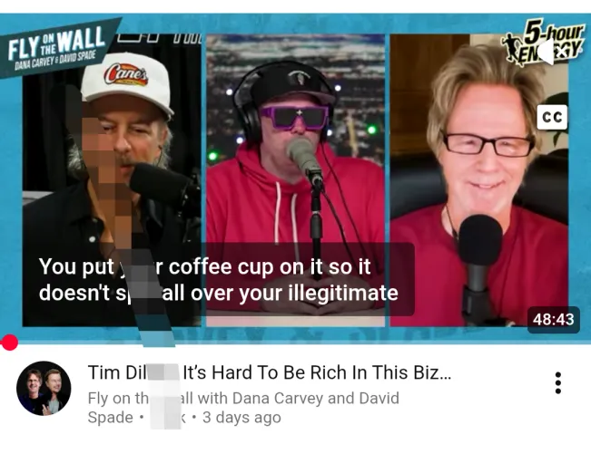 Is Fly on the Wall podcast going MAGA...