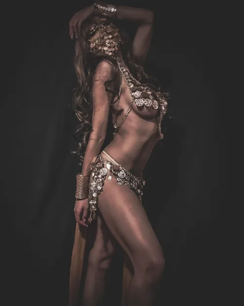 Layers of gold catching the light with every subtle shift