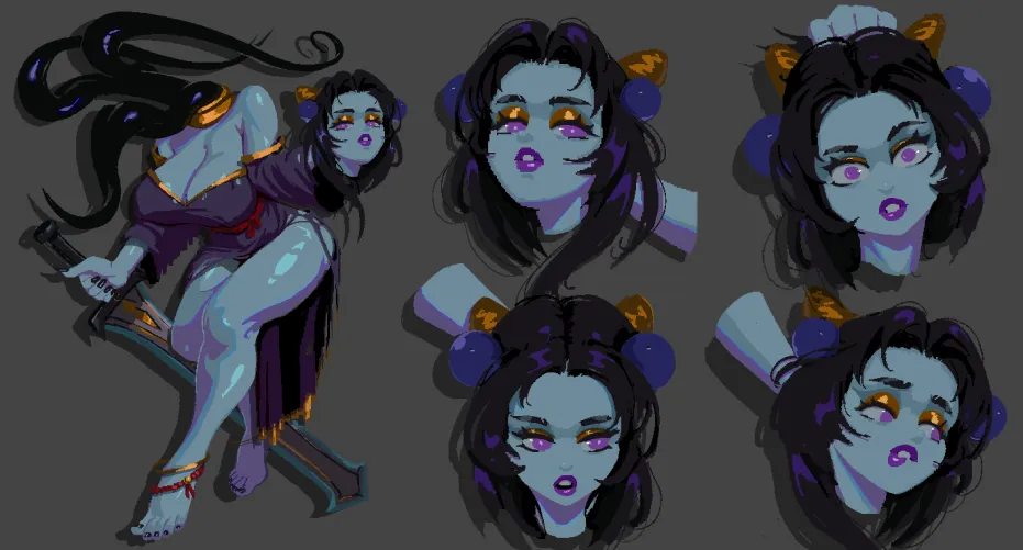 Lyssara the Enigma [Lustria] (Firez_art)