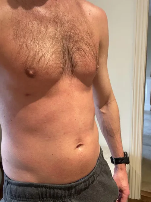 M, 53. Finally an outdoor run today.