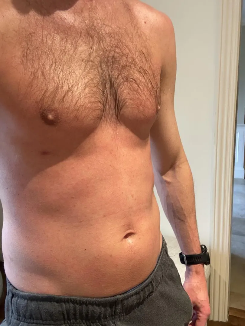 M, 53. Finally an outdoor run today.