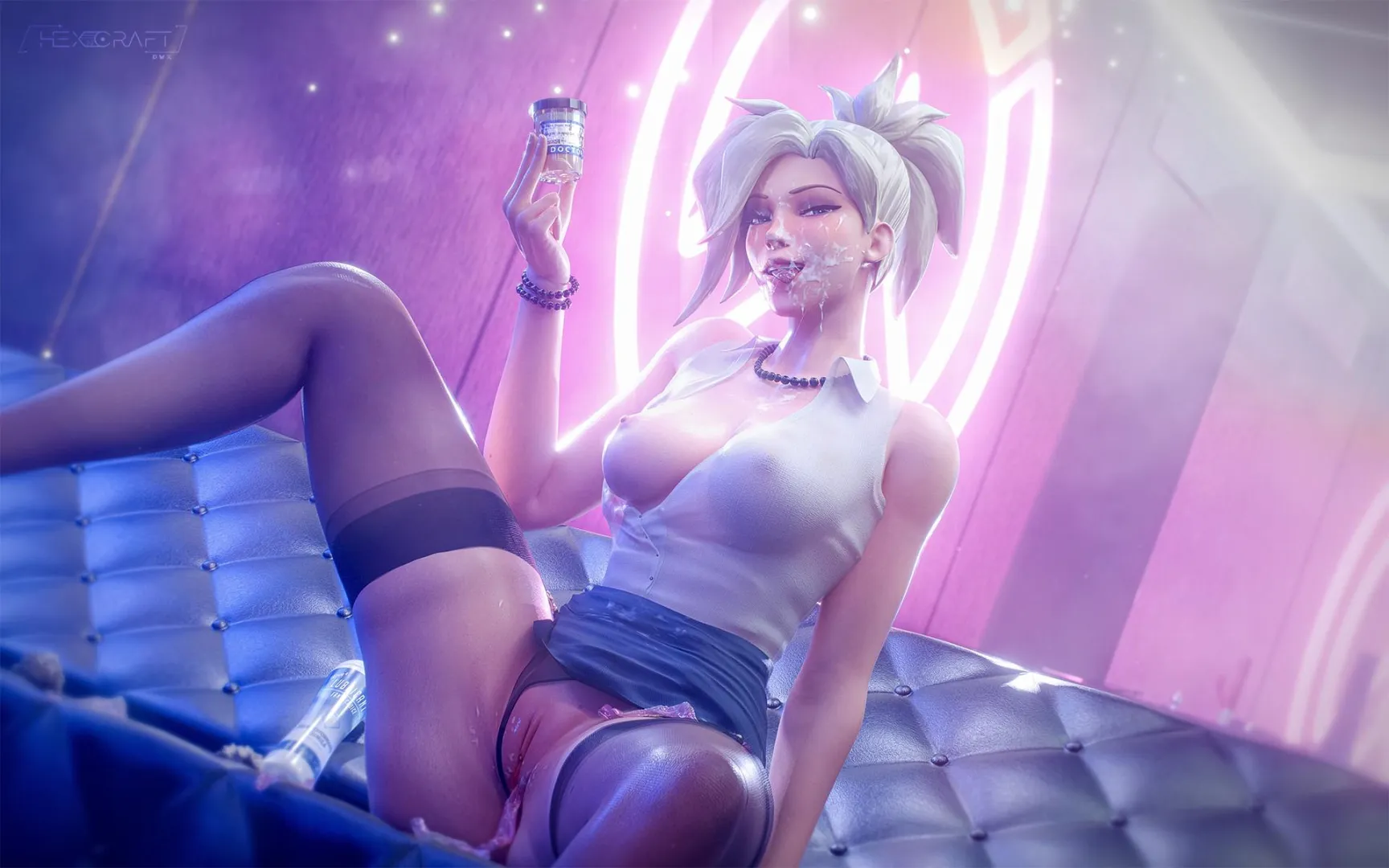 Mercy got her sample