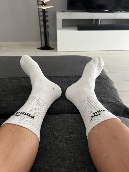 My white puma’s are so soft