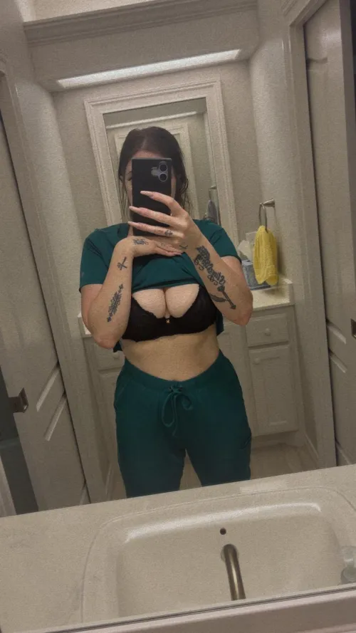 Oopsie. A little slip while in the office. Wanna see more