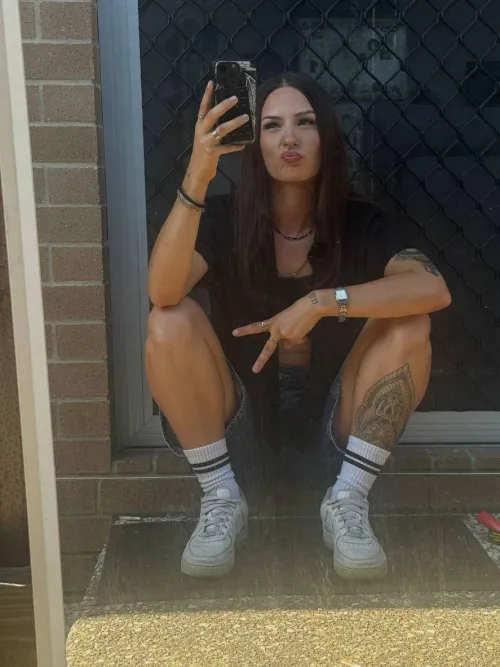 Pouting for attention