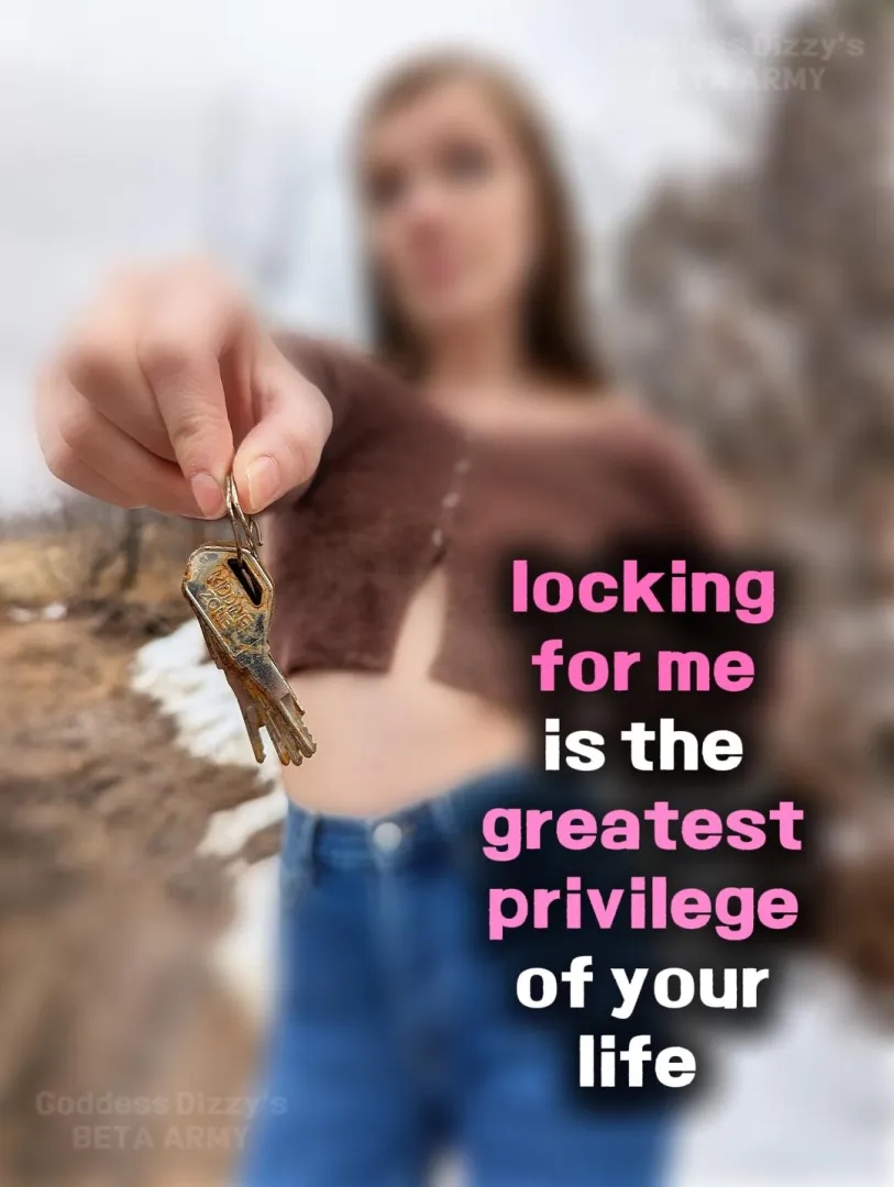 self locking is lame, lock for a REAL Goddess 