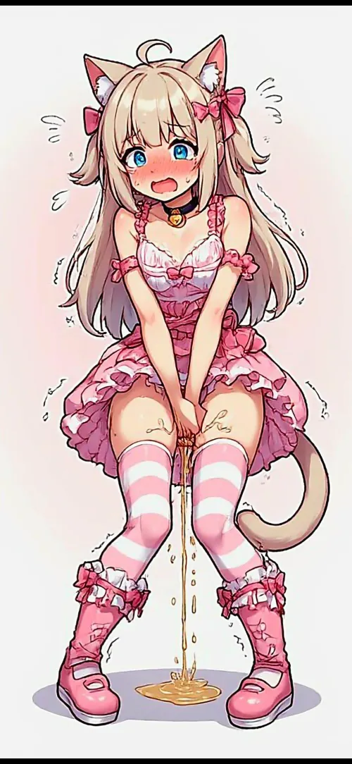 She couldn't hold it any longer