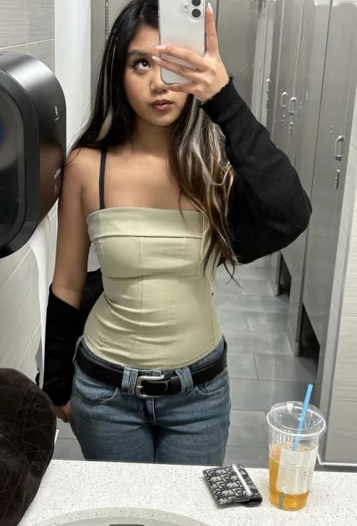 So wet and horny fantasizing about be used and humiliated like an inferior Asian urinal slave in a public bathroom like this…Would be a dream