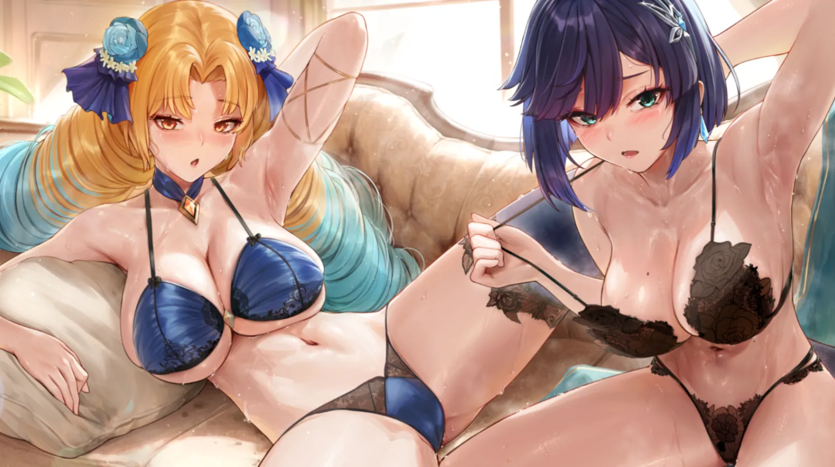 Strip that down Astraea & Yelan [Fate/ Grand Order x Genshin Impact]