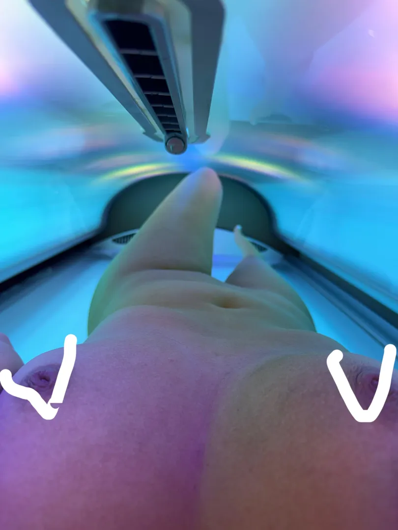 Tanning really brings my nipples in 