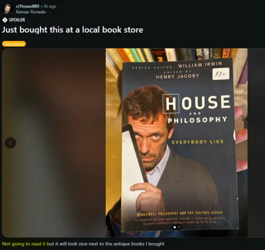 The aesthetic value of a paperback