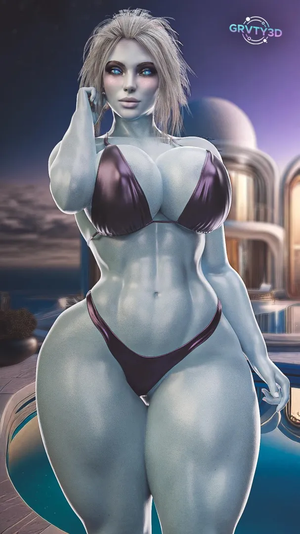 The queen looks gorgeous (GRVTY3D)