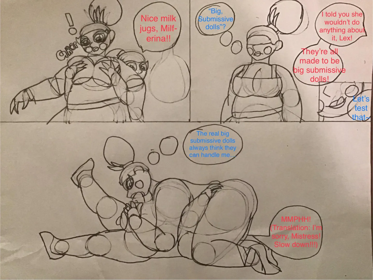 There ain’t enough femdom with Ballora, so I made some!