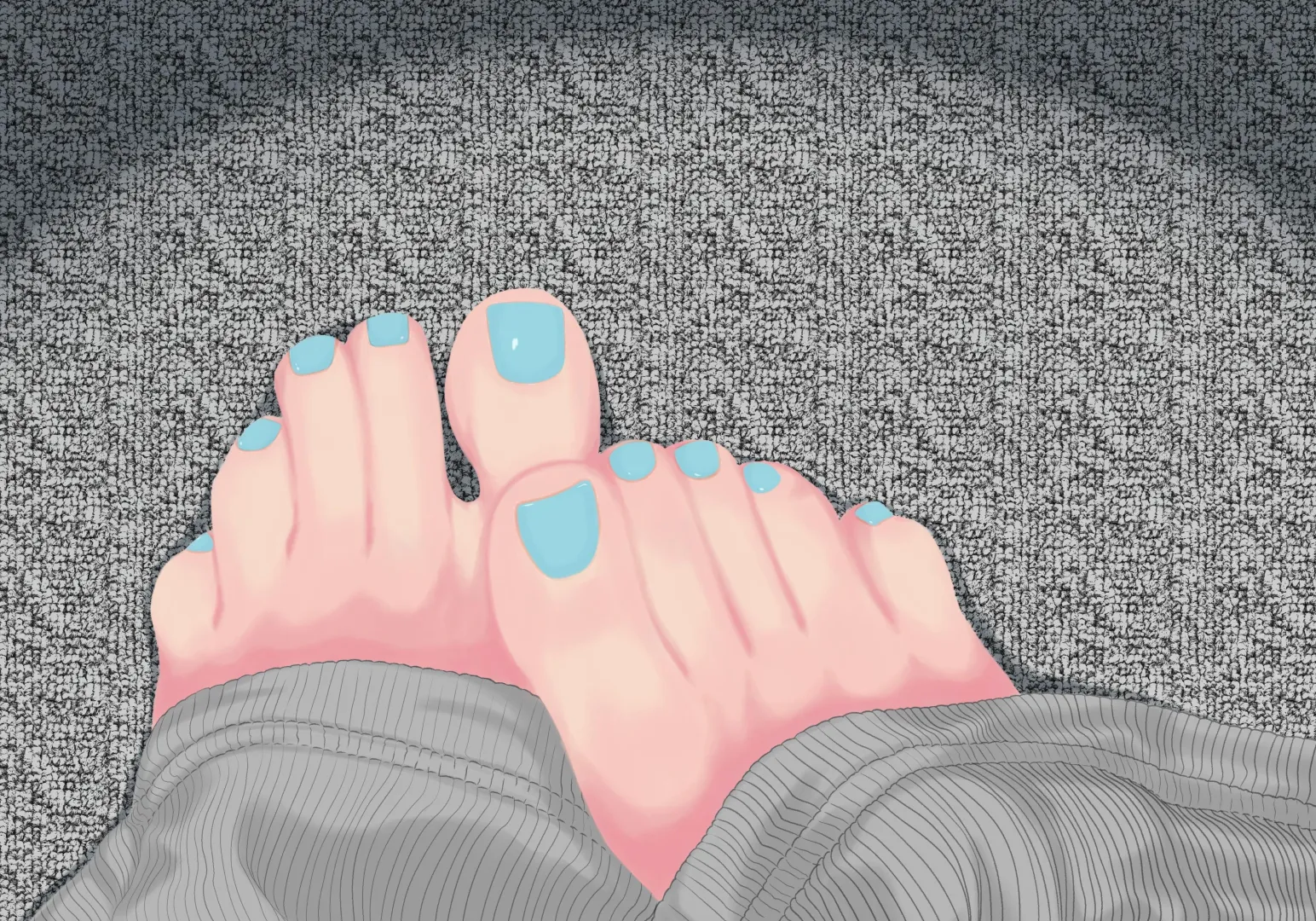 There's something special about that nail color (⁠♡⁠‿⁠♡). [tobiki] (oc)