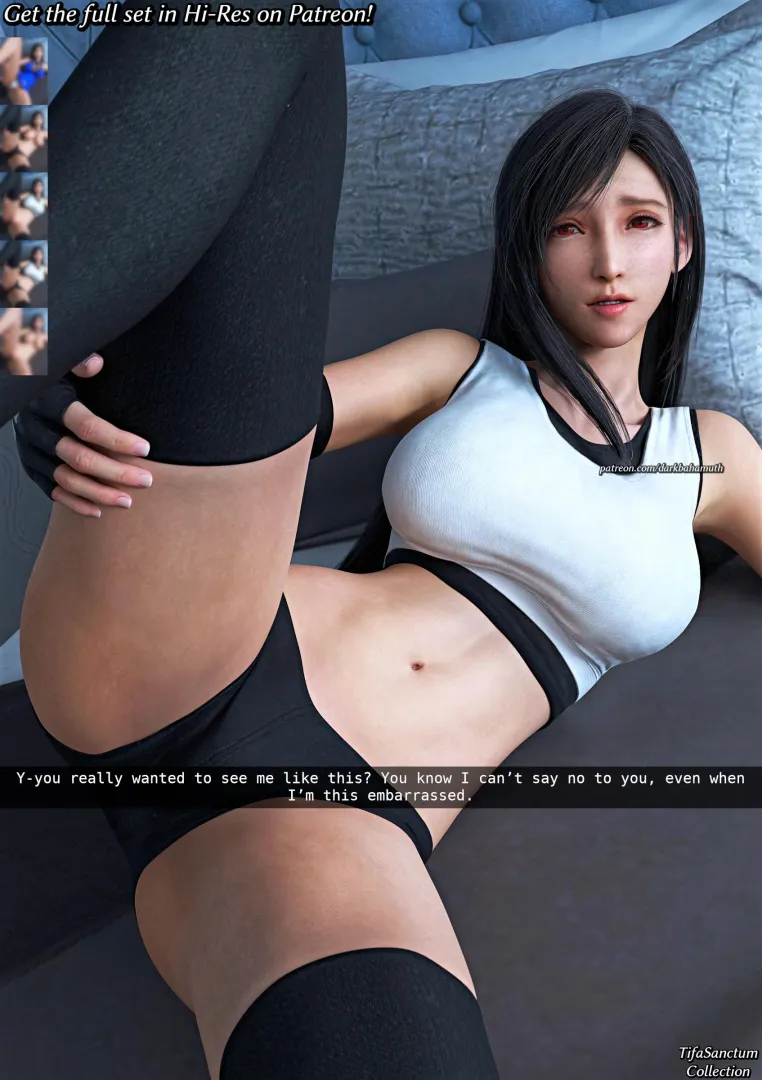 Tifa’s Shy Surrender (darkbahamuth)