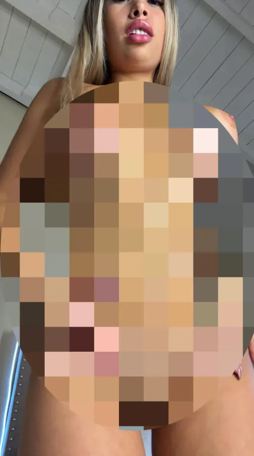 Too revealing I had to blur it