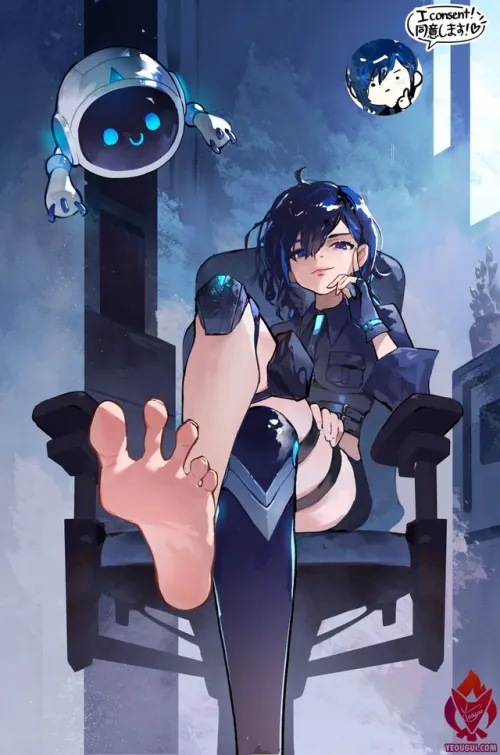 Waiting gently for it to be sucked (Yeougui)