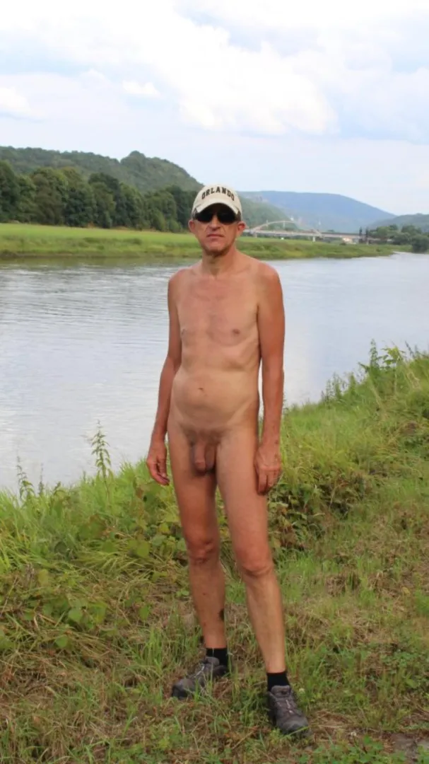 Walking Elbe River Saxony