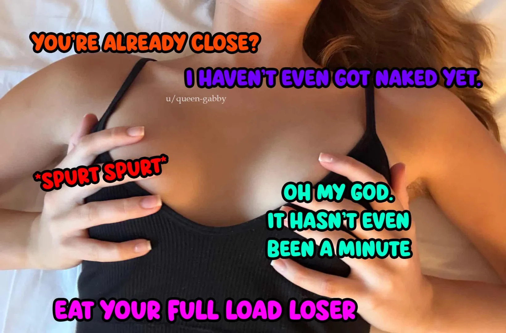 All it took was me in a crop top